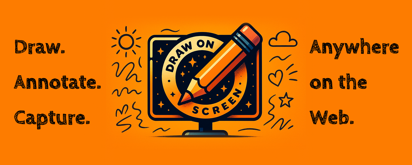 Example of drawing on screen with Chrome extension